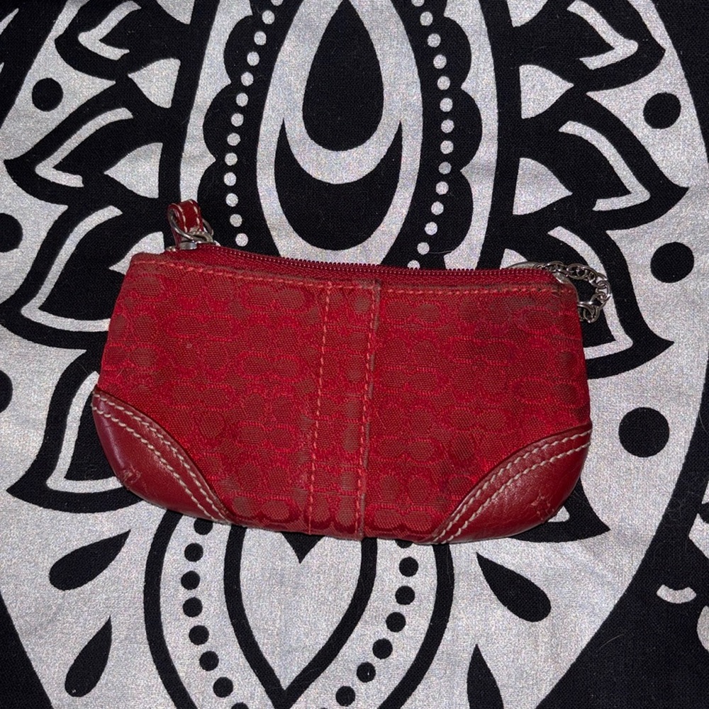 Coach change purse